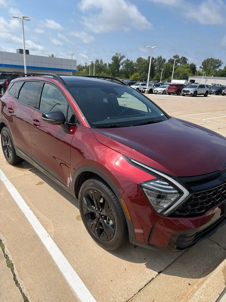Certified Used 2025 Red Kia X-Line image 2