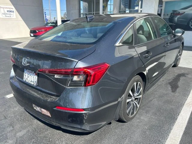 Certified Used 2024 Meteorite Gray Metallic Honda EX image 8