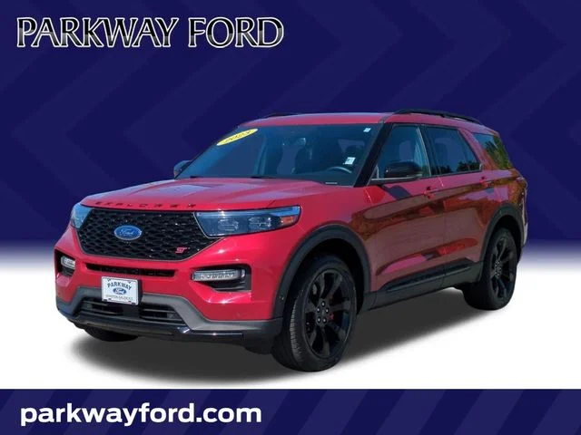 Used 2023 Red Ford ST image 1