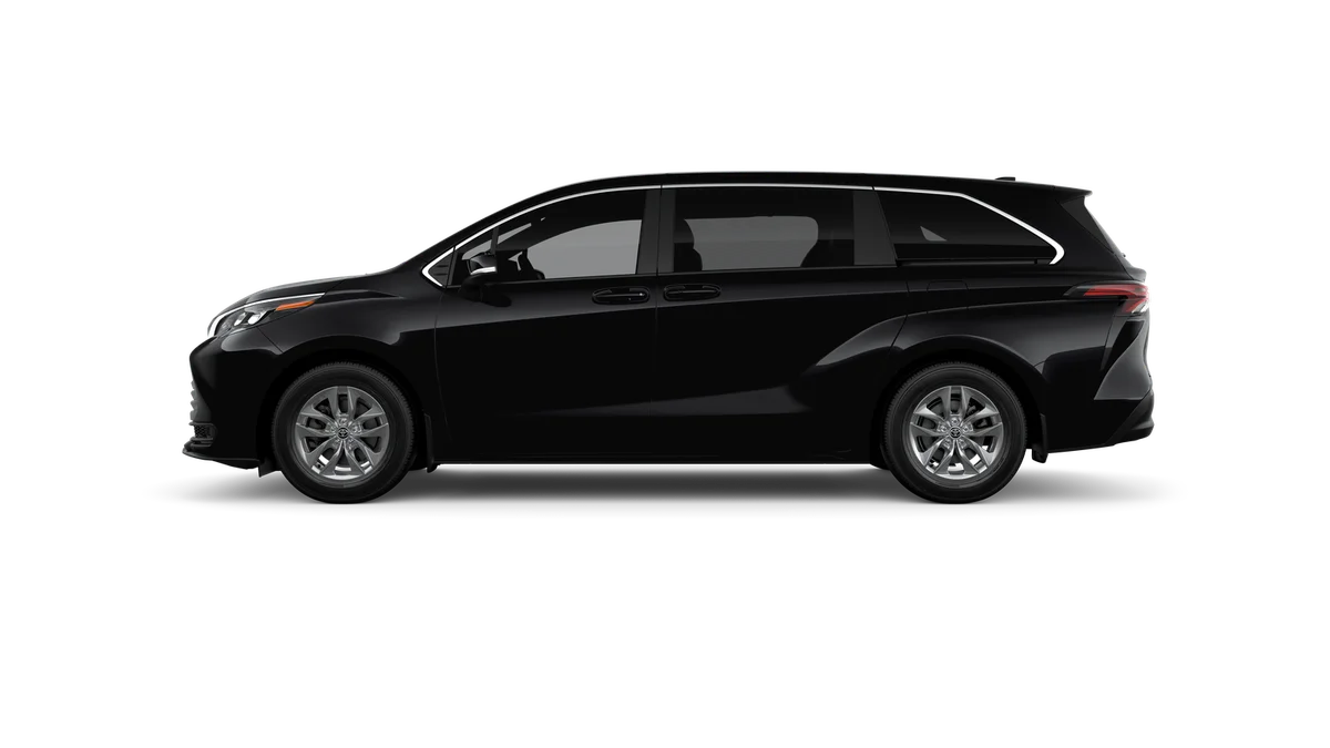 New 2026 Midnight Black Metallic Toyota LE image 4