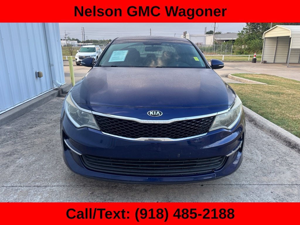 Used 2016 Kia Optima LX with VIN 5XXGT4L3XGG052974 for sale in Wagoner, OK