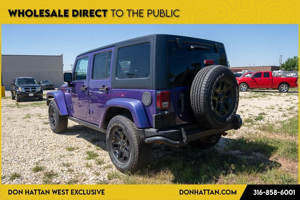 Used 2016 Purple Jeep Unlimited Sahara image 20