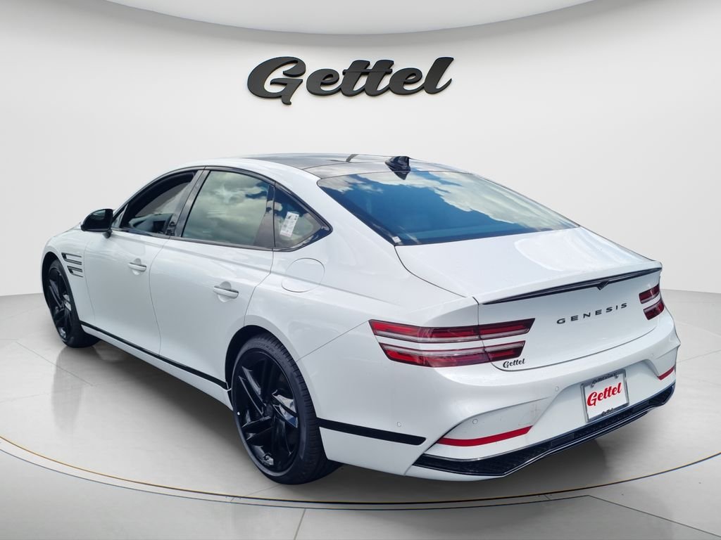 New 2027 White Genesis 3.5T PRESTIGE BLACK image 7