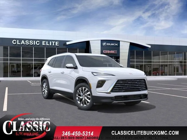 Iridescent White Tricoat 2026 Buick Enclave Preferred FWD SUV / Crossover Front-Wheel Drive