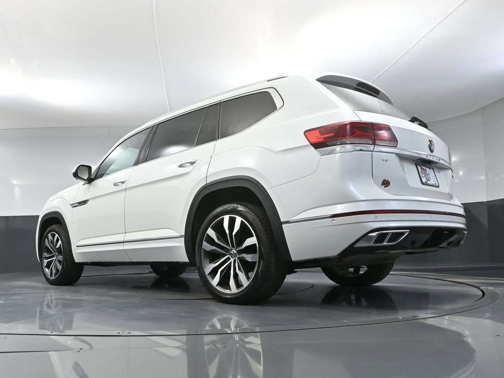 Certified Used 2023 White Volkswagen 3.6L V6 SEL Premium R-Line image 58