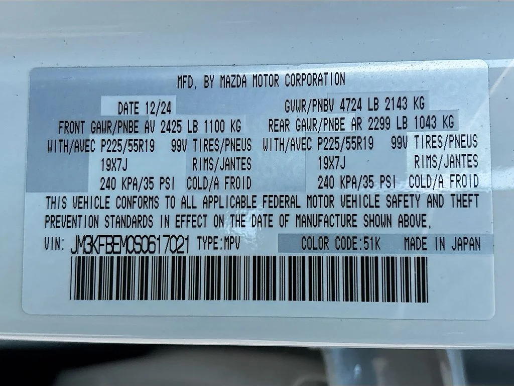 Certified Used 2025 White Metallic Mazda 2.5 S Premium Plus Package image 32