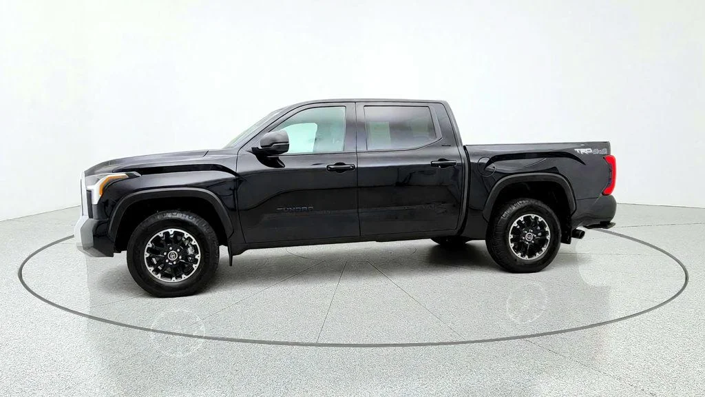 Used 2024 Midnight Black Metallic Toyota SR5 CrewMax 5.5
