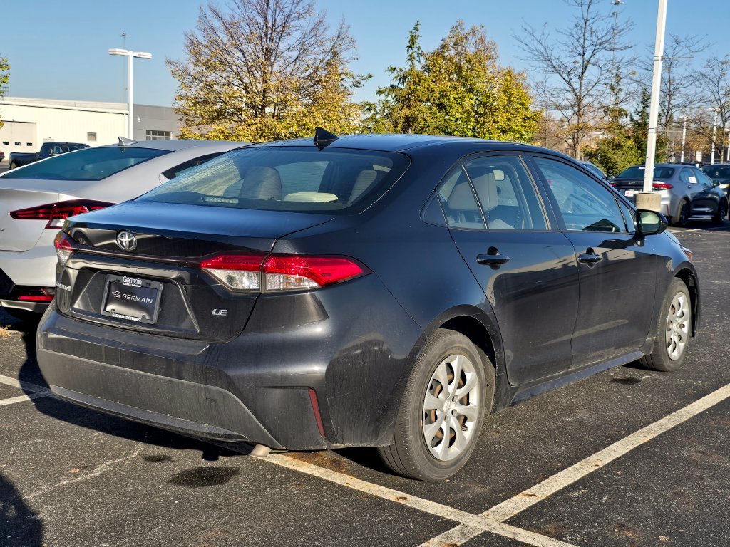 Used 2020 Black Toyota LE image 8