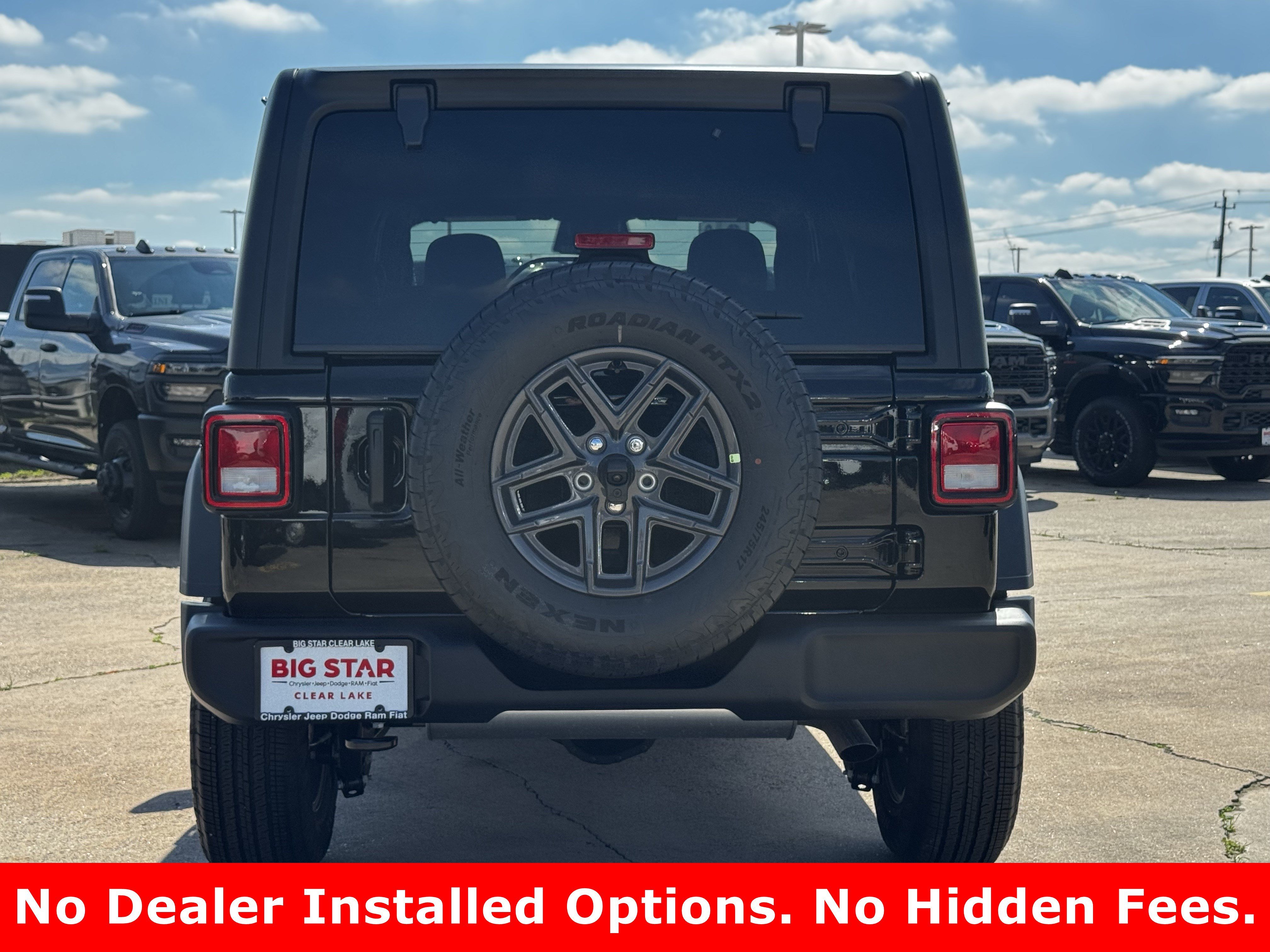 New 2026 Black Clear-Coat Exterior Paint Jeep Sport S image 8
