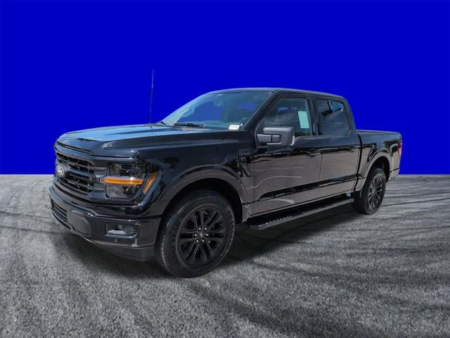 New 2026 Agate Black Metallic Ford XLT image 8