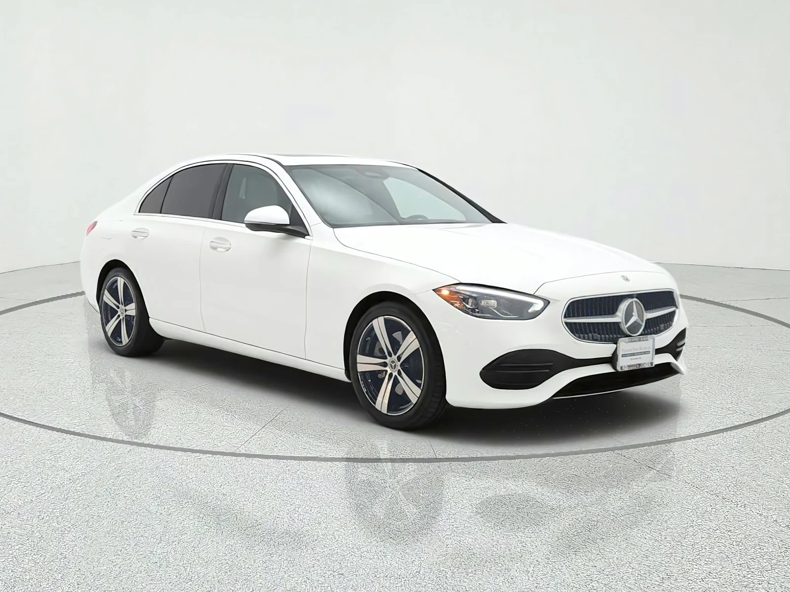 Certified Used 2024 Polar White Mercedes-Benz C 300 Sedan image 3