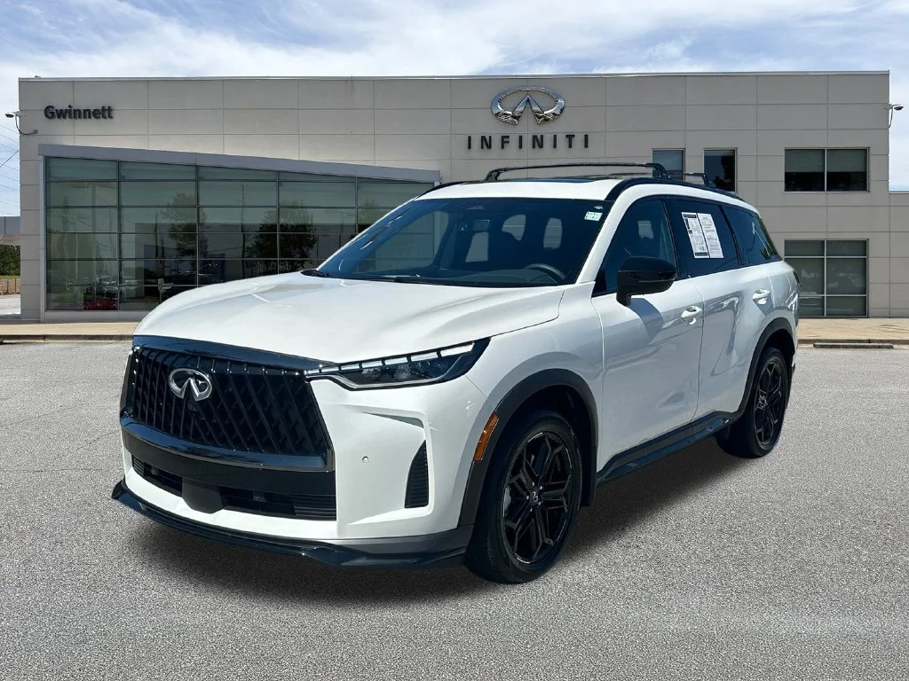 Certified Used 2026 White INFINITI SPORT image 1