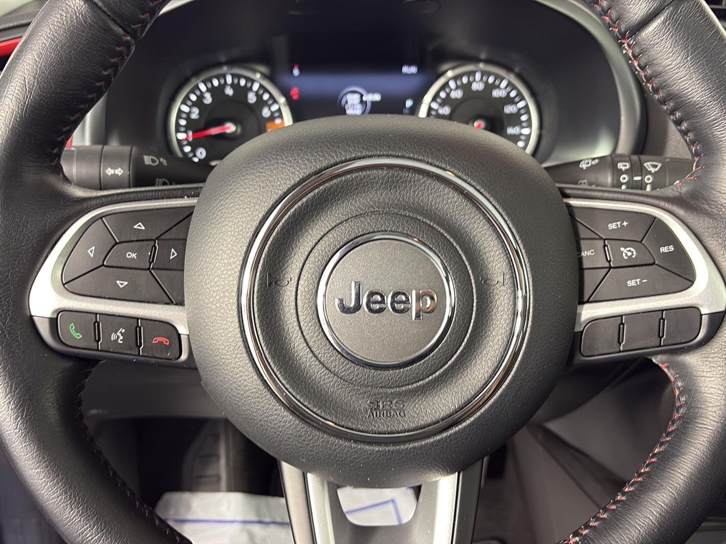 Used 2023 Black Clearcoat Jeep Trailhawk image 42