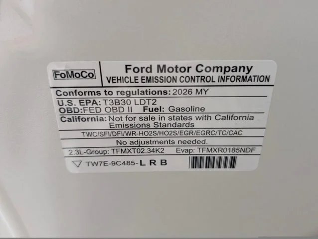 New 2026 Star White Metallic Tri-Coat Ford Active image 52