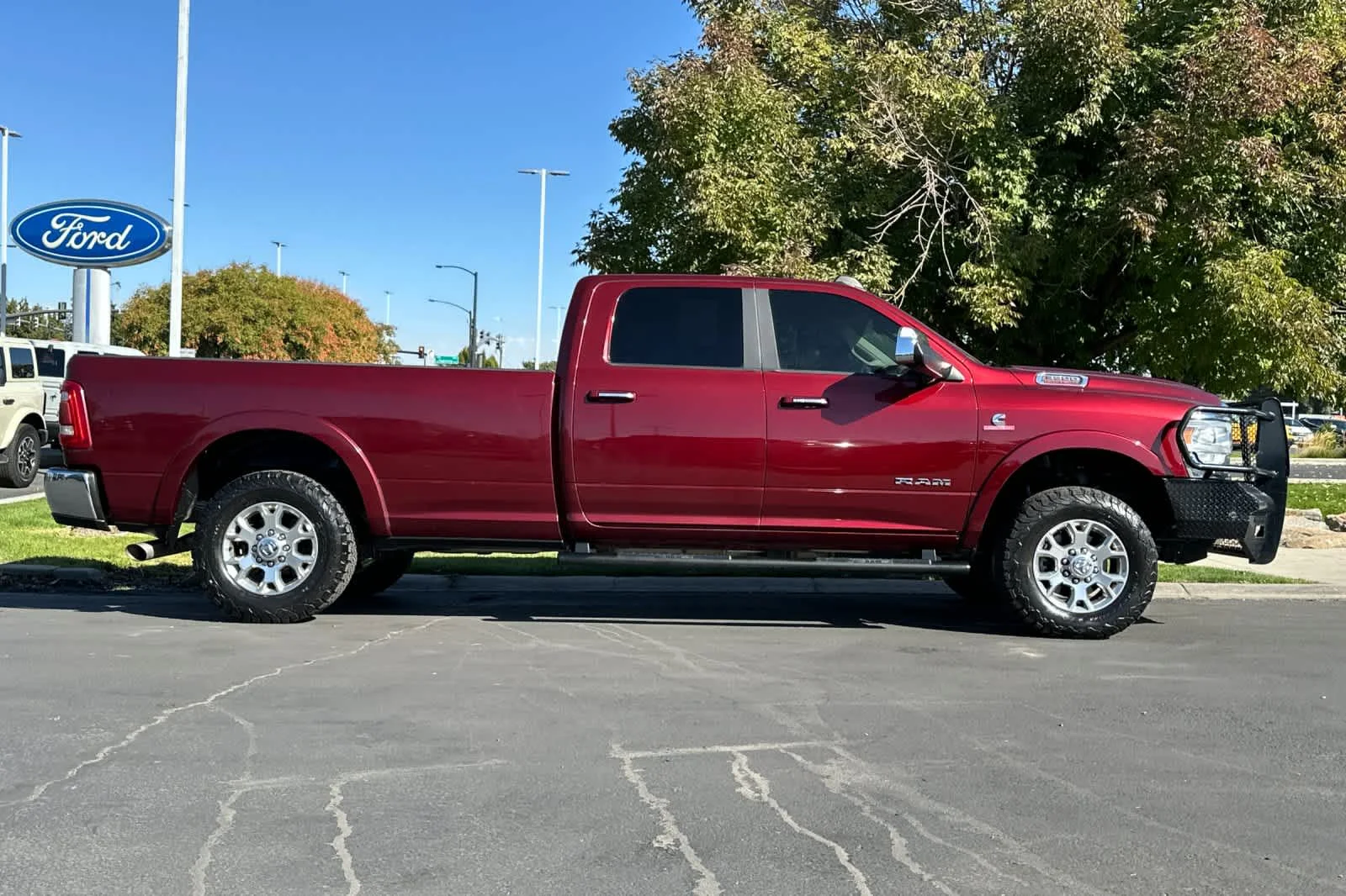 Certified Used 2021 Delmonico Red Pearlcoat Ram Laramie image 8
