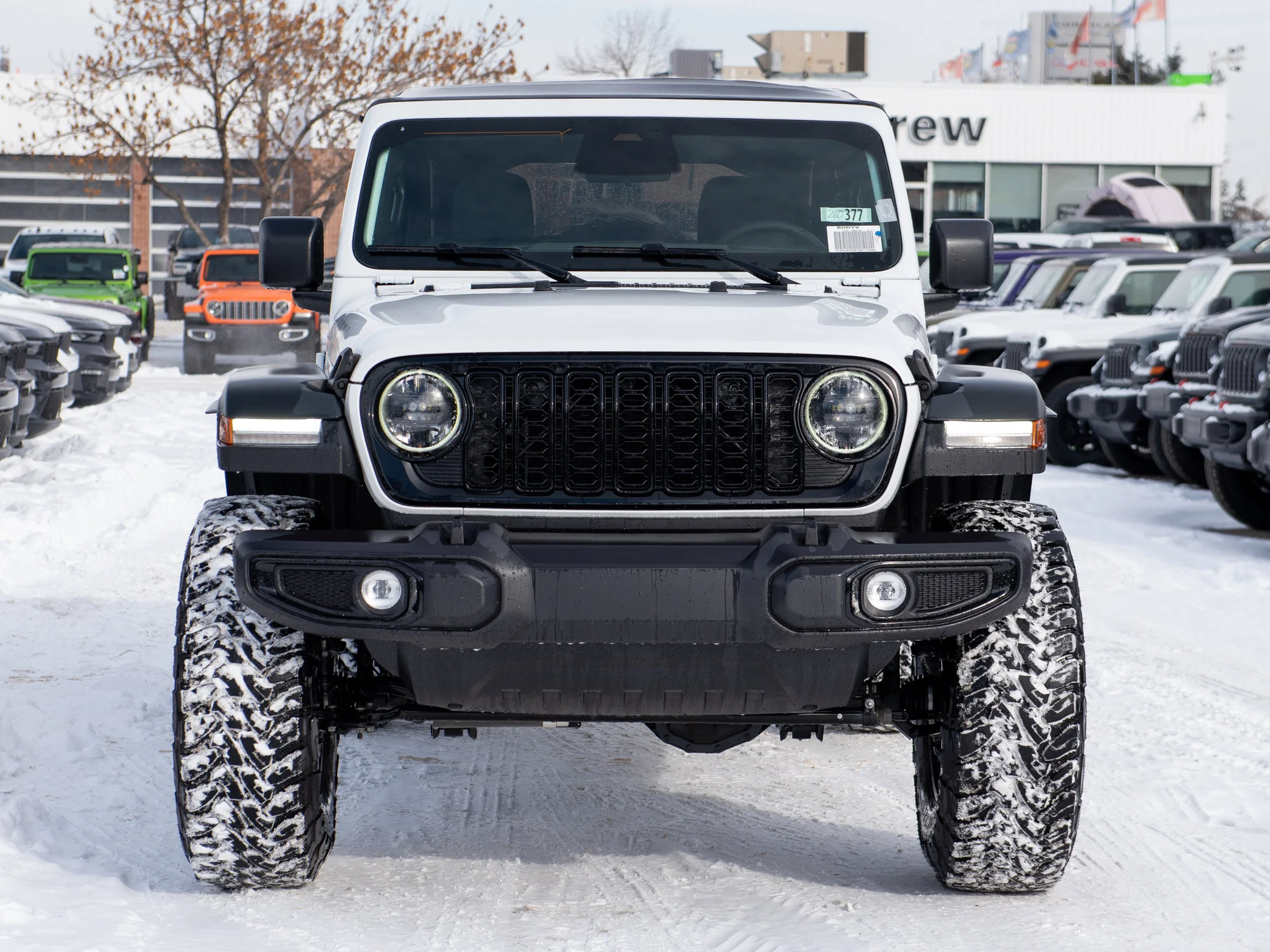 New 2026 White Jeep Willys*, 3.5 Inch Lift, 37 Inch Tires image 11