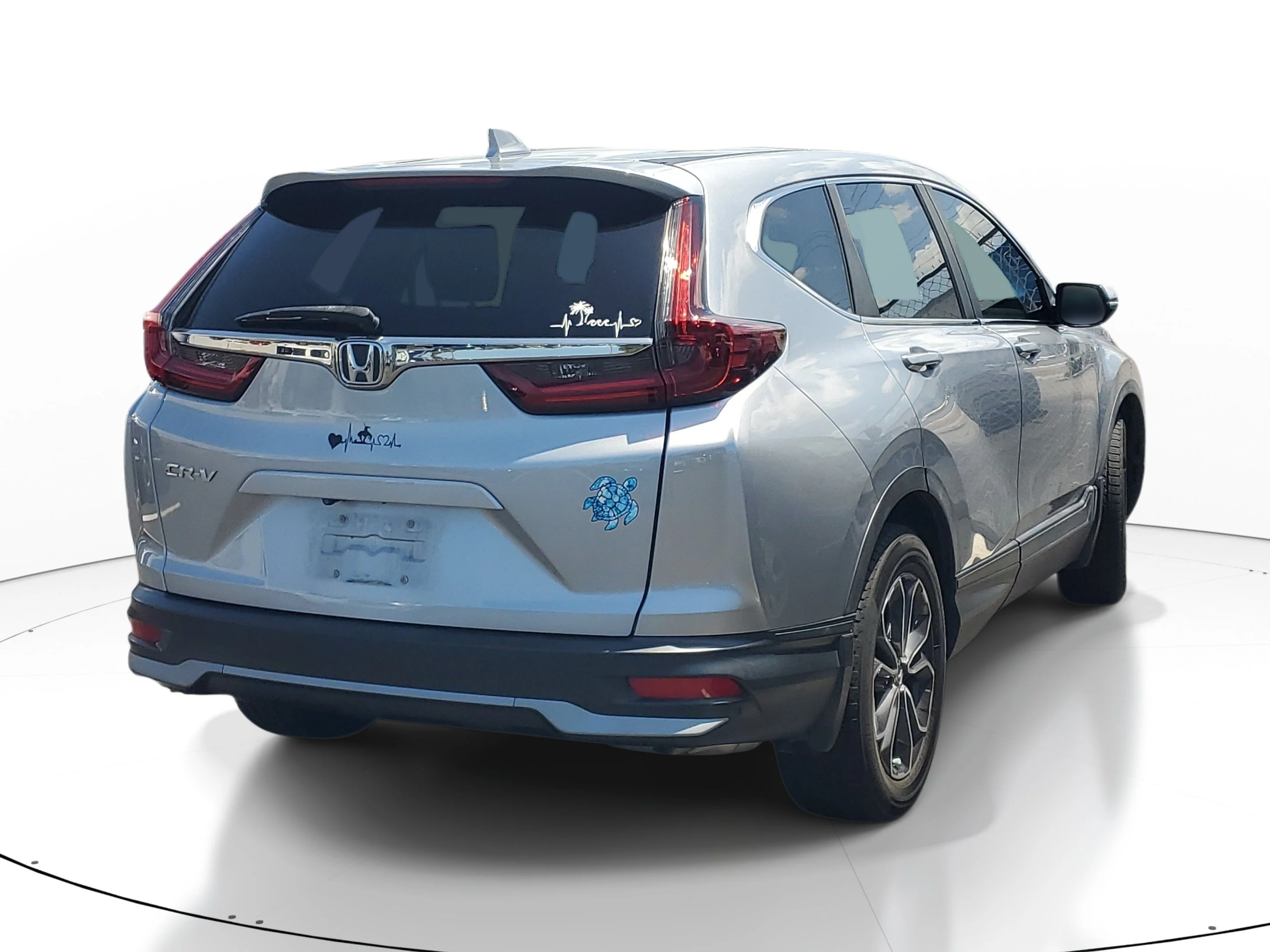 Used 2020 Silver Honda EX-L image 2