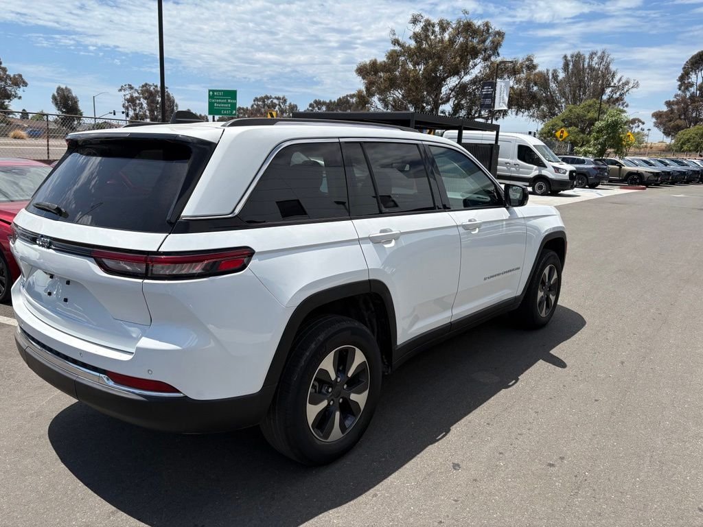 Used 2023 Bright White Clearcoat Jeep 4xe image 10