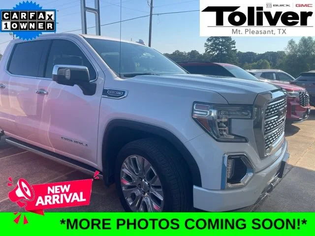 Used 2020 WHITE FROST TRICOAT GMC Denali image 1