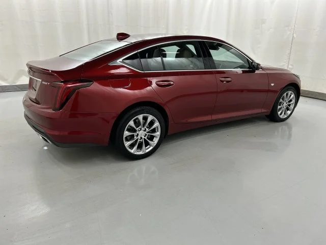 Used 2021 Red Cadillac Premium Luxury image 4