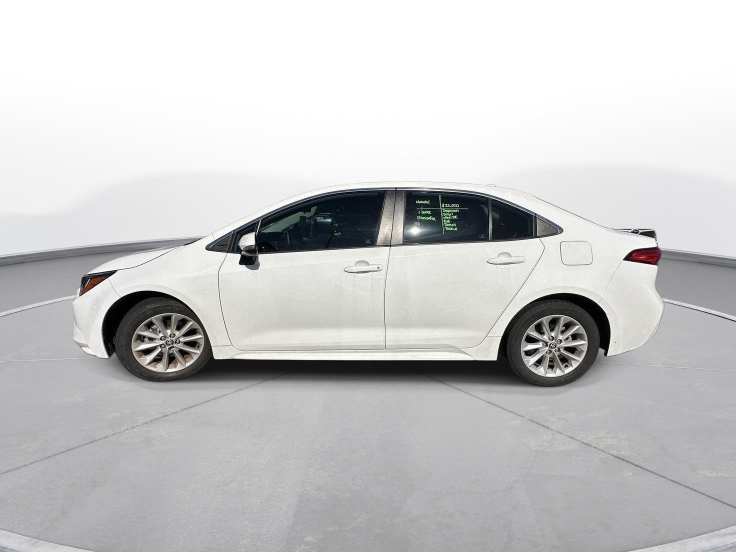 Certified Used 2021 Super White Toyota XLE image 9