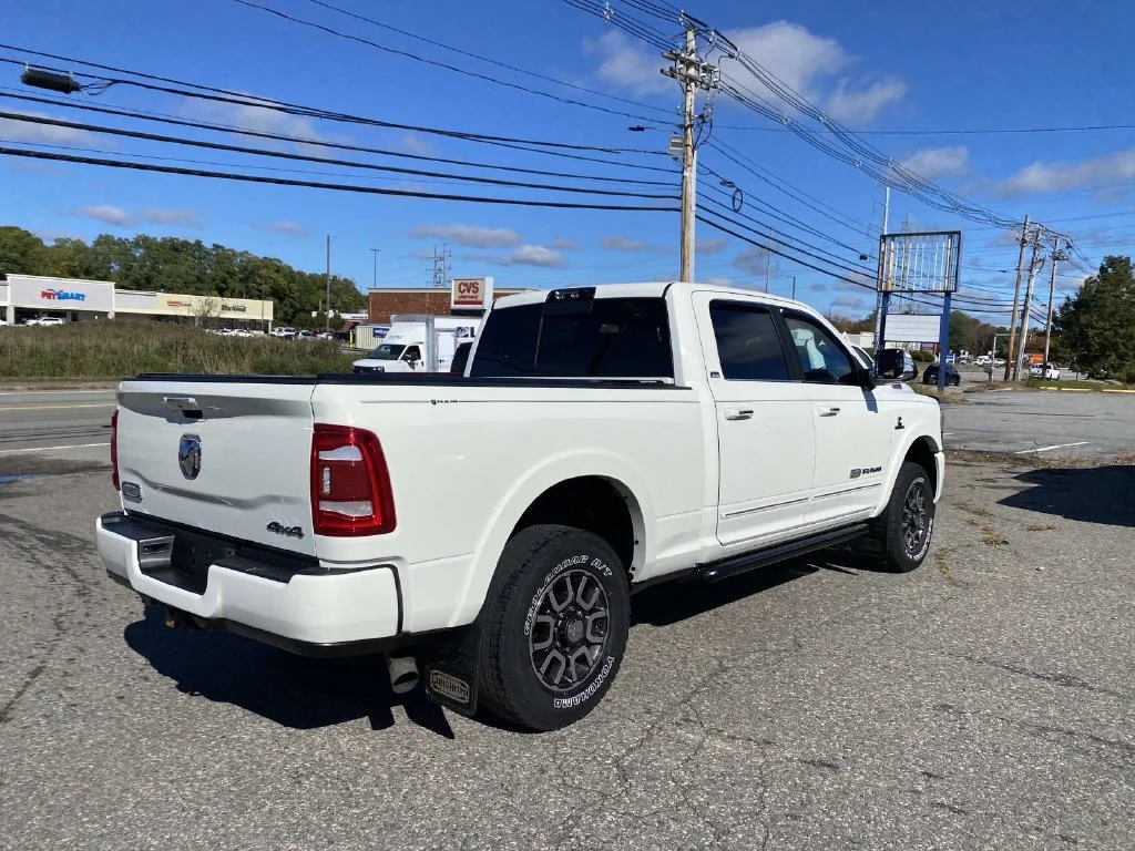 Used 2021 White Ram Limited Longhorn image 3