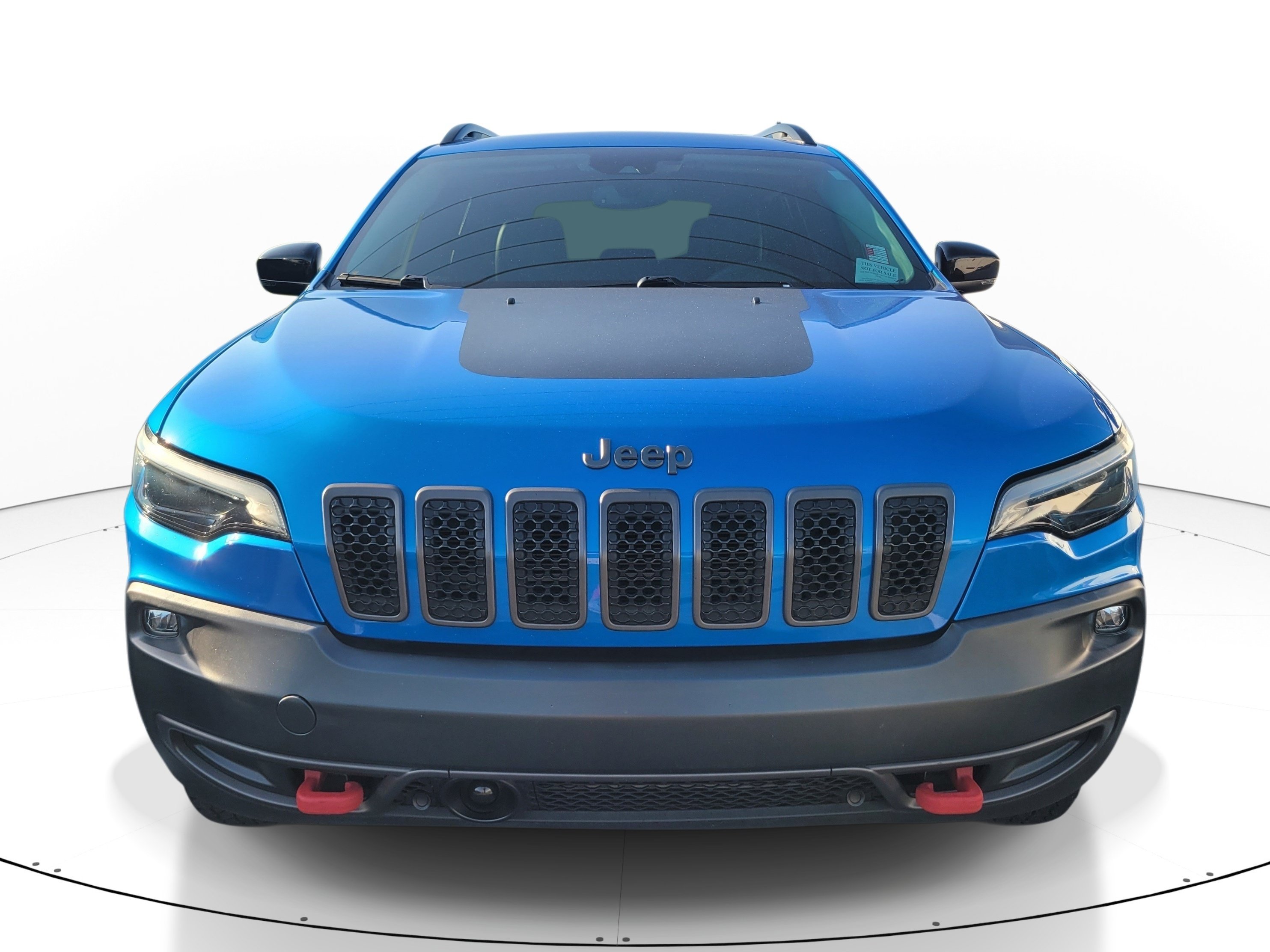 Used 2022 Hydro Blue Pearlcoat Jeep Trailhawk image 2
