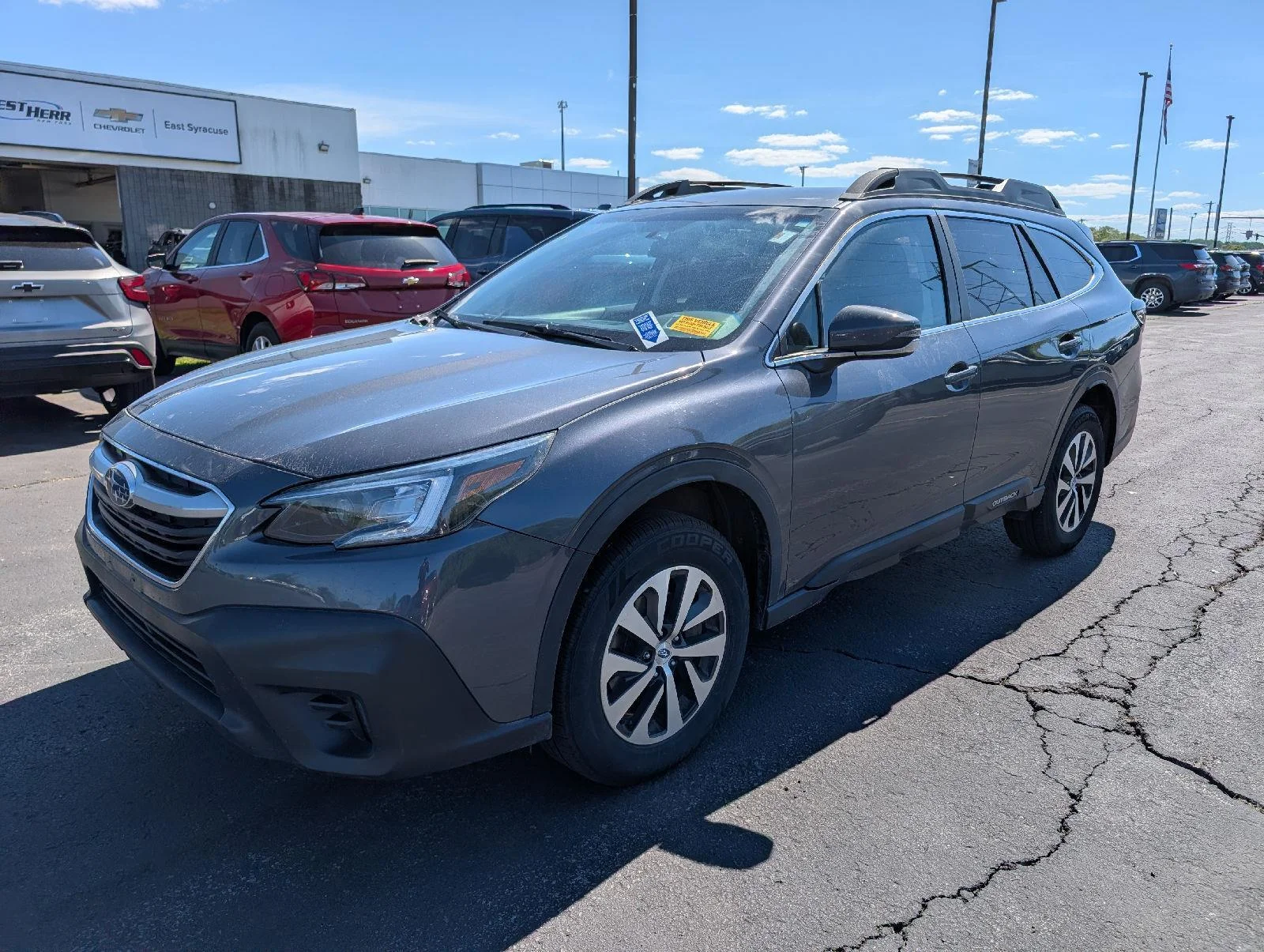 Used 2020 Magnetite Gray Metallic Subaru Premium image 4