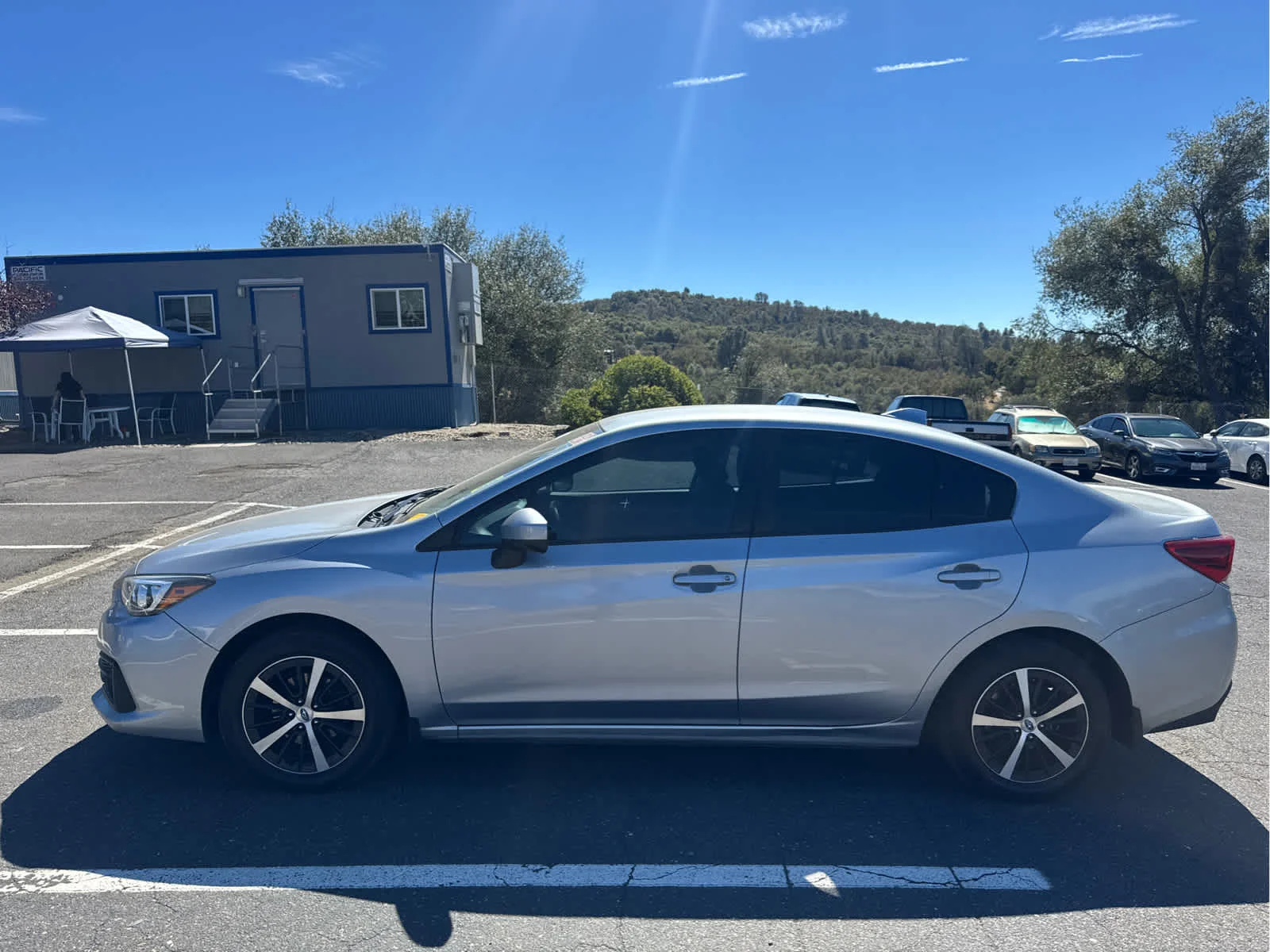 Used 2021 Ice Silver Metallic Subaru Premium image 8