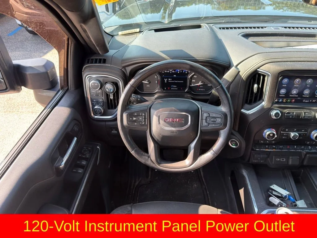 Used 2022 ONYX BLACK GMC AT4 image 25