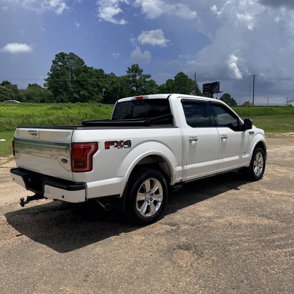 Used 2015 White Ford Platinum 4x4 4dr SuperCrew 5.5 ft. SB image 5