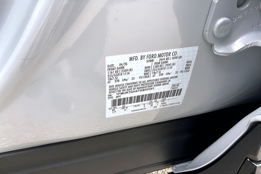 New 2026 Space White Metallic Ford Active image 18