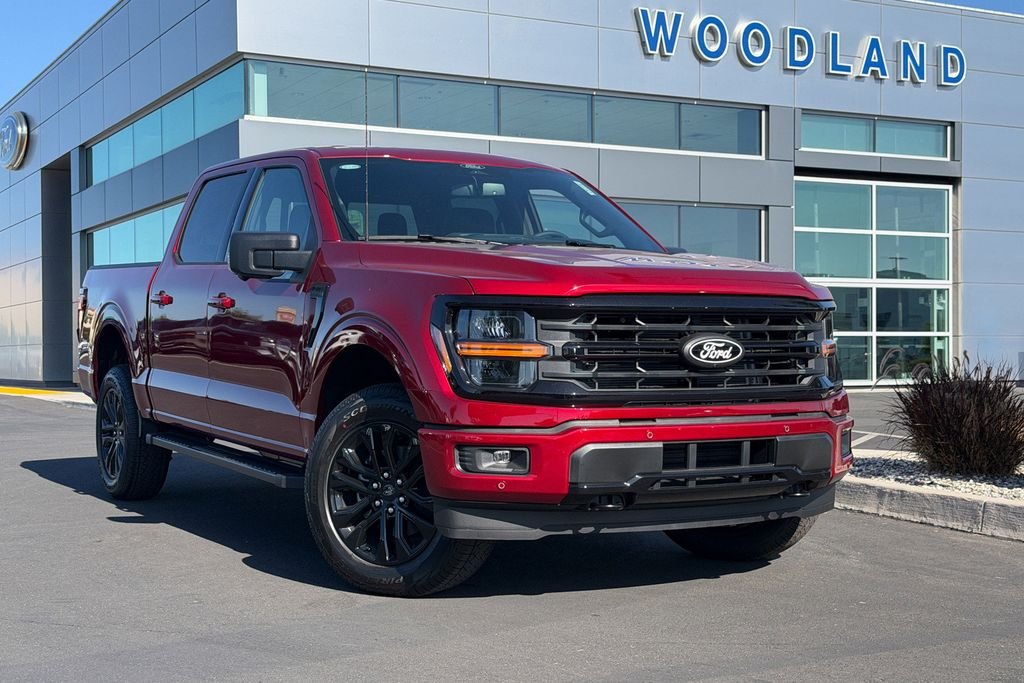 Ruby Red Metallic Tinted Clearcoat 2026 Ford F-150 XLT SuperCrew 4WD Pickup Truck Four-Wheel Drive
