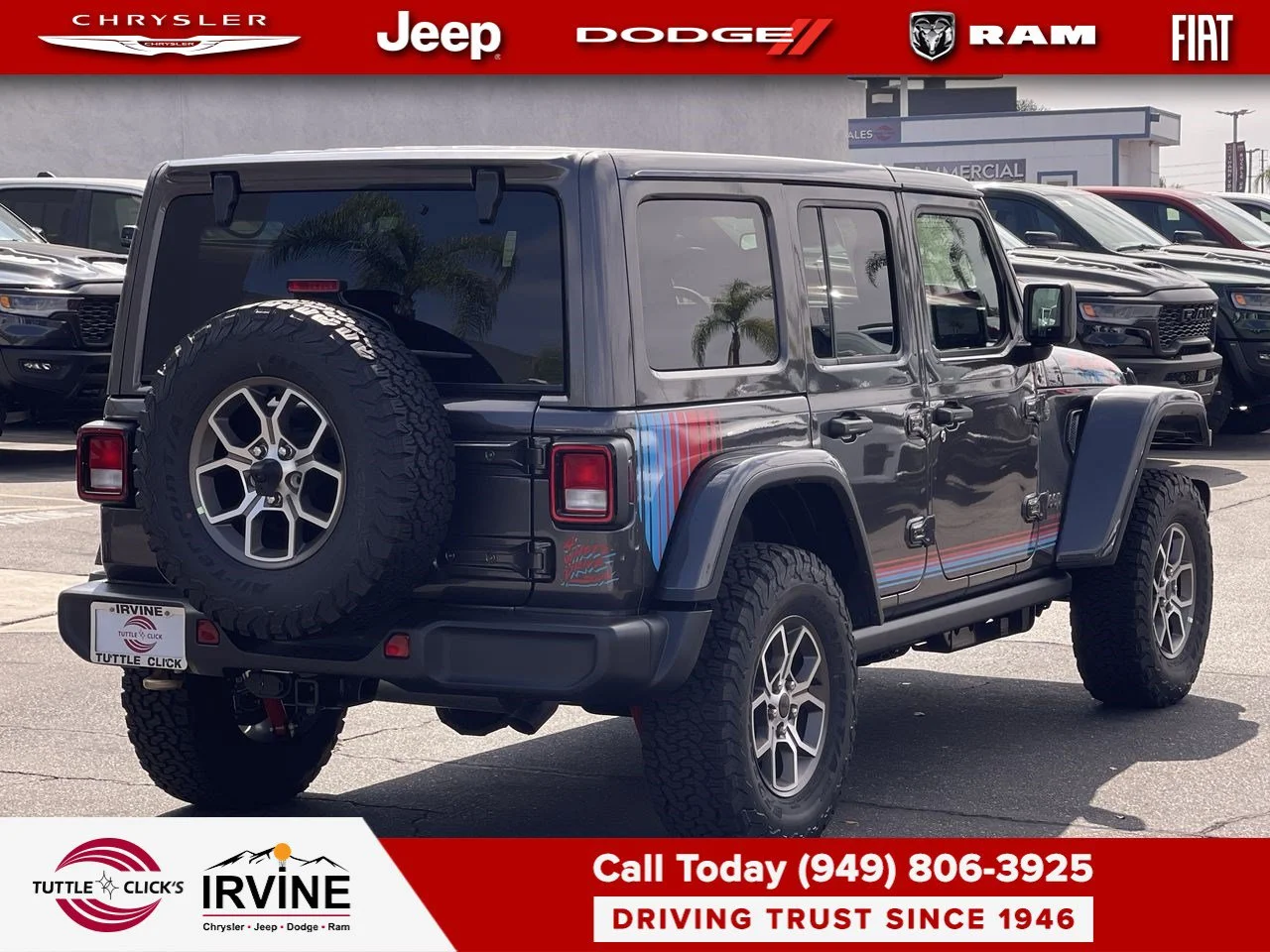 New 2027 Granite Crystal Metallic Clear-Coat Paint Jeep Rewind image 12