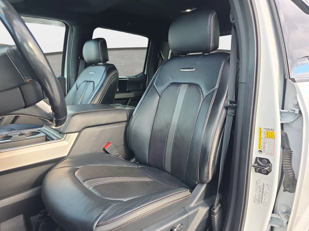 Used 2021 White Metallic Ford Platinum image 14