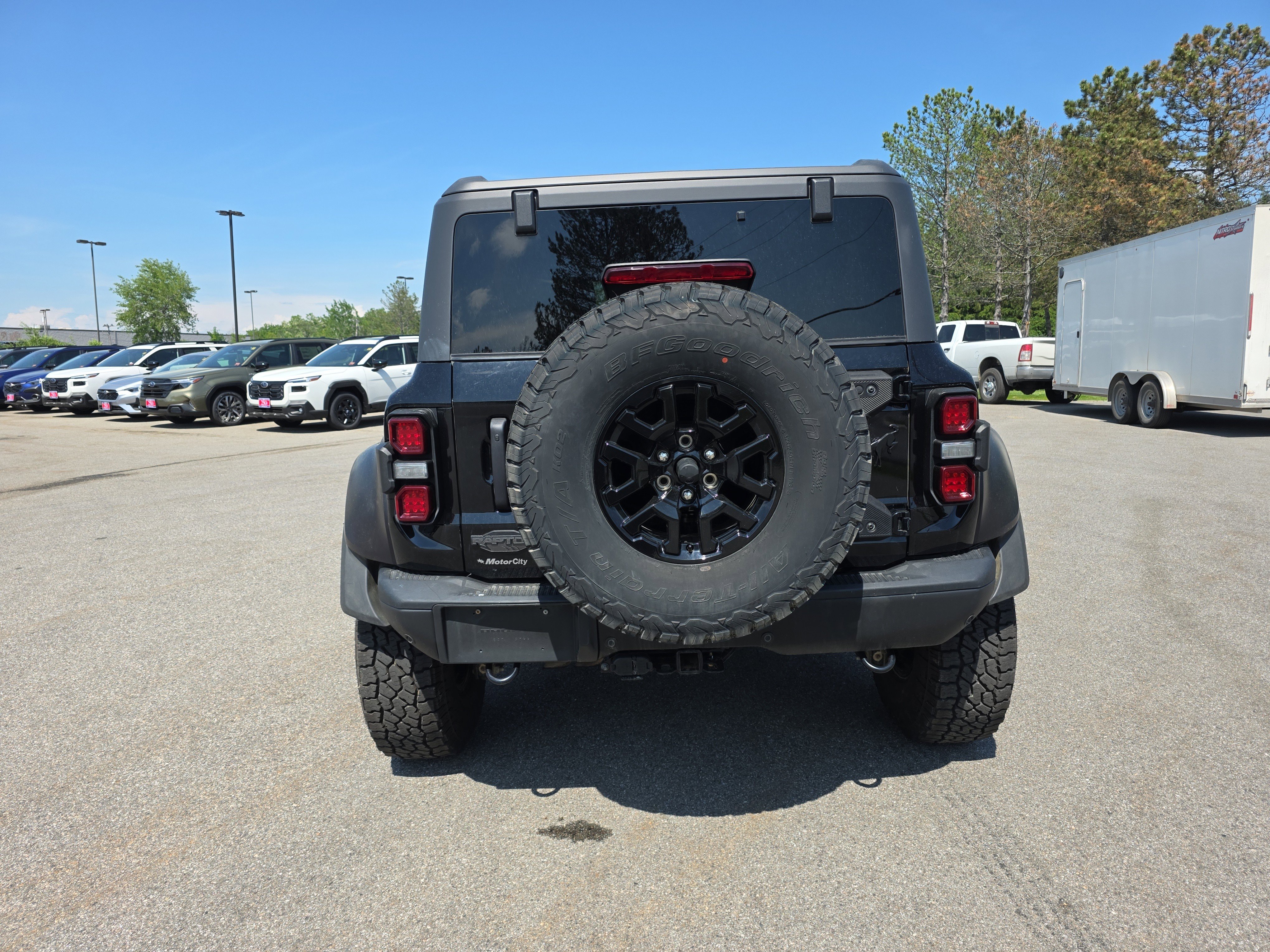 Used 2022 Shadow Black Ford Raptor image 4