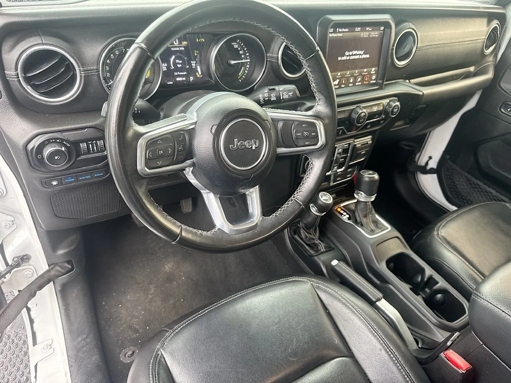 Used 2022 White Jeep Unlimited Sahara 4xe image 10