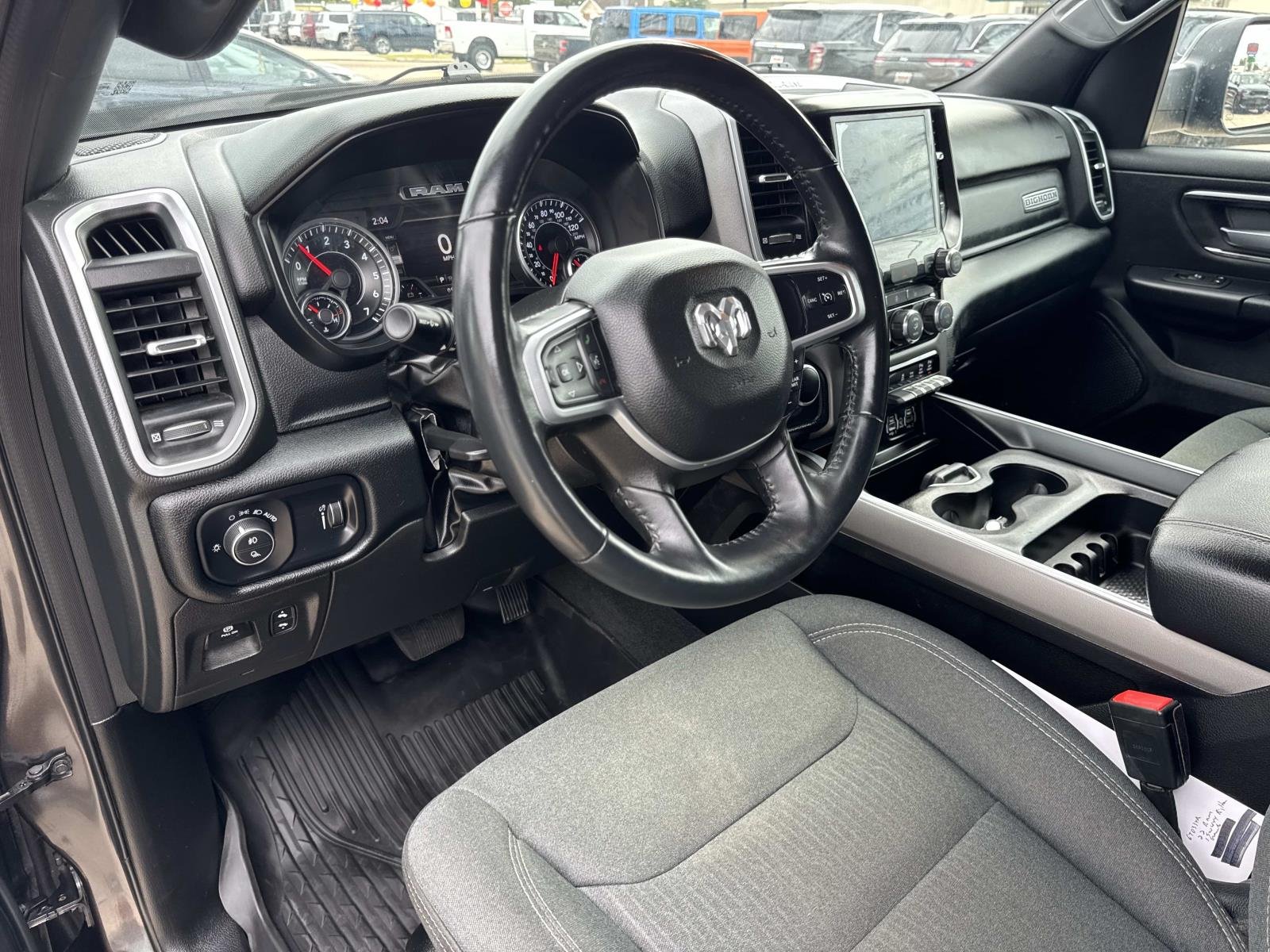 Used 2022 Granite Crystal Metallic Clearcoat Ram Big Horn image 17