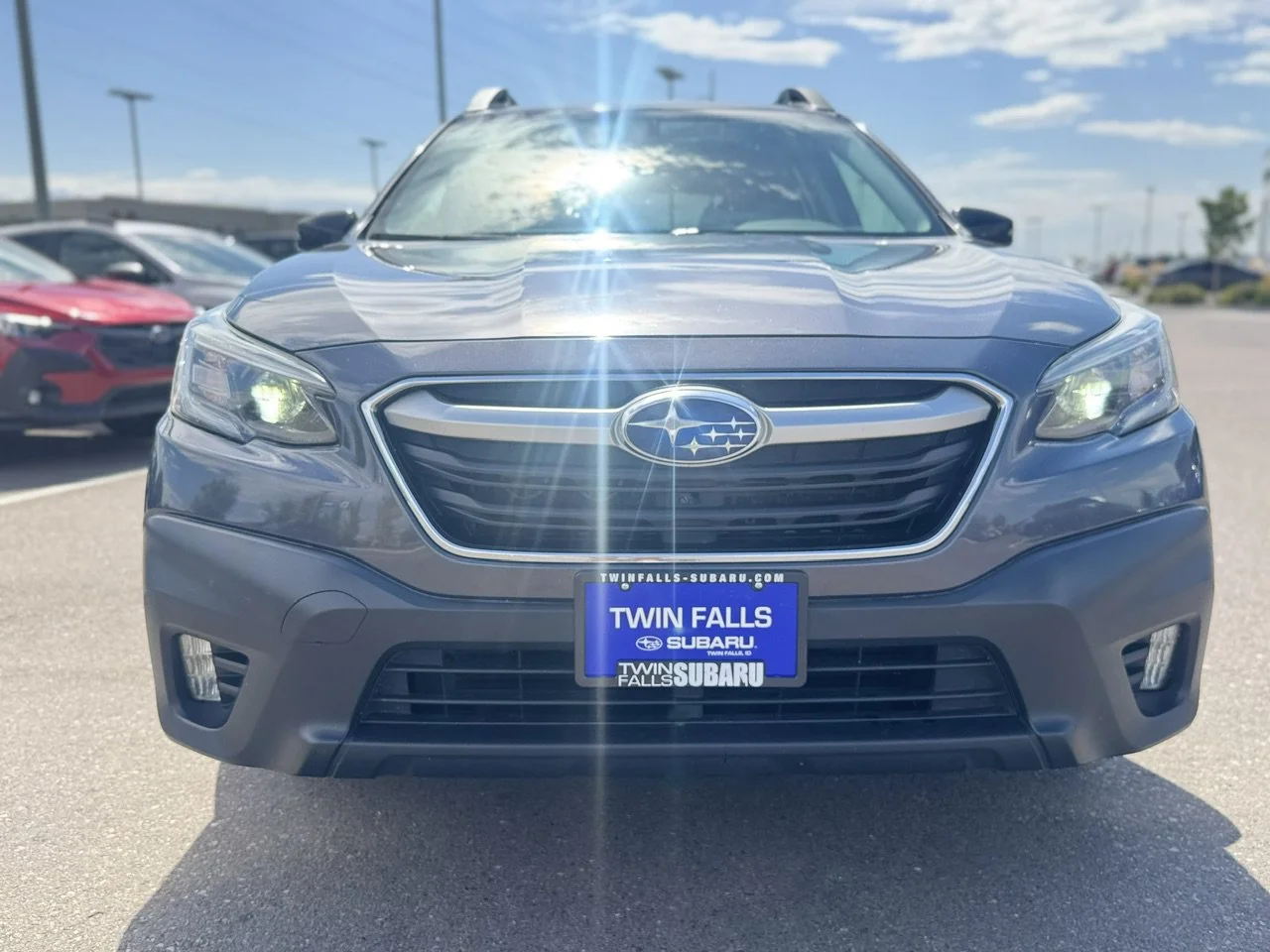 Used 2022 Magnetite Gray Metallic Subaru Premium image 47