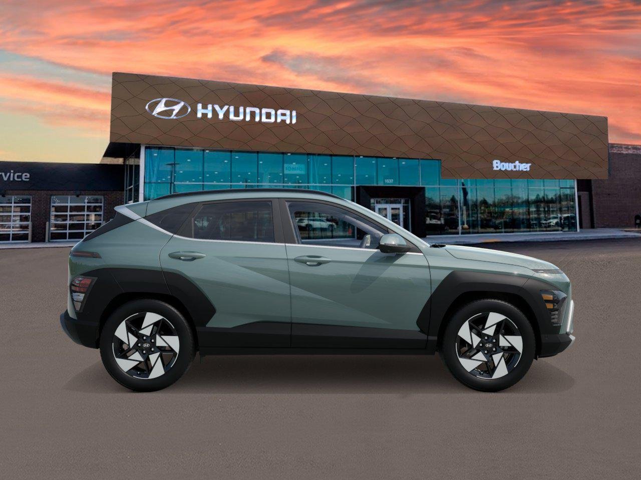 New 2027 Mirage Green Hyundai Limited AWD image 7