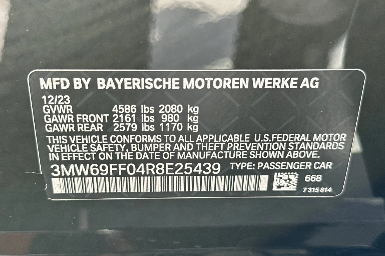 Used 2024 Jet Black BMW 330i image 27