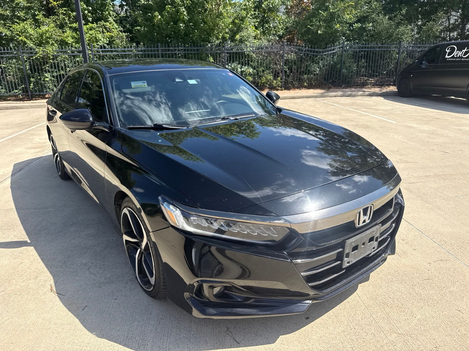 Used 2022 Crystal Black Pearl Honda Sport image 2