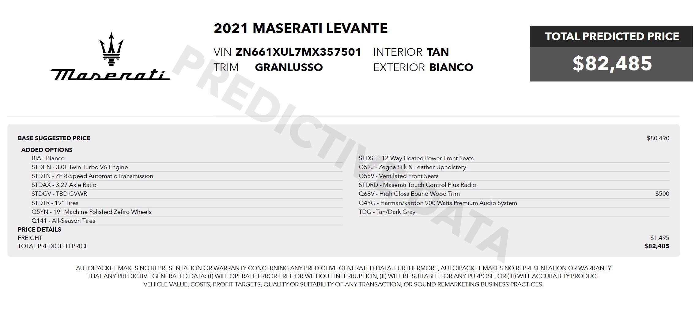 Used 2021 Bianco Maserati GranLusso 3.0L image 27
