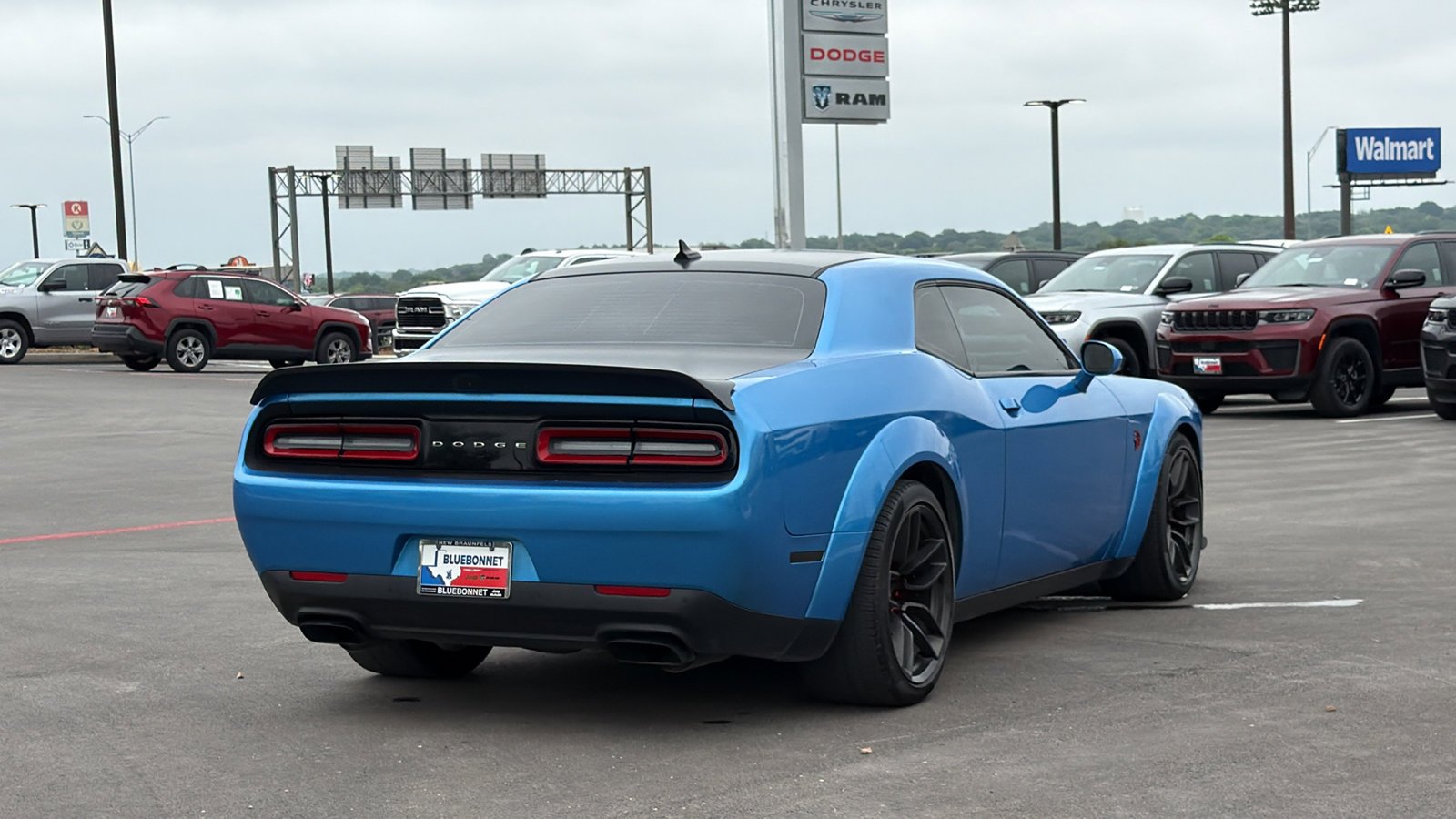 Used 2023 B5 Blue Pearlcoat Dodge SRT Hellcat Redeye Wide Jailbreak image 5