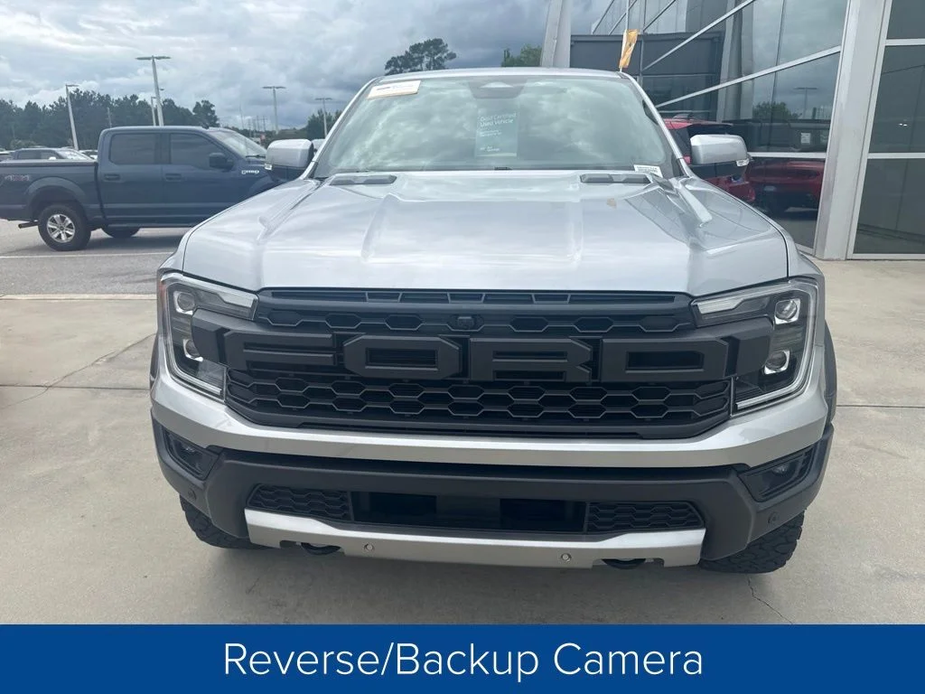 Certified Used 2024 Iconic Silver Metallic Ford Raptor image 3