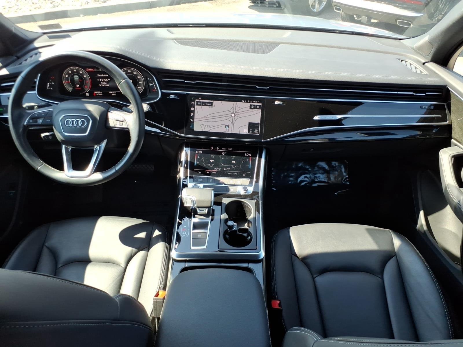 Used 2025 Satellite Silver Metallic Audi Premium Plus image 29