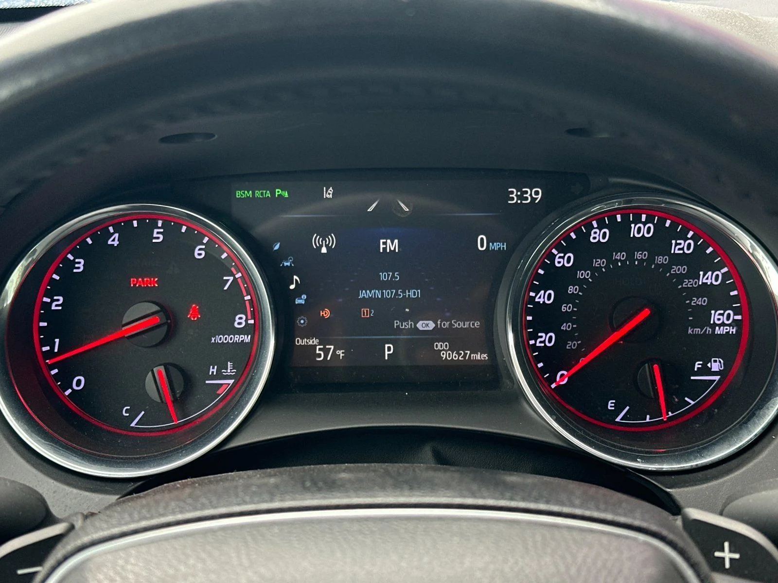 Used 2019 Midnight Black Metallic Toyota XSE image 22
