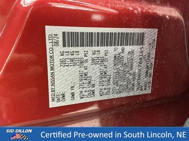Certified Used 2025 Scarlet Ember Tintcoat Nissan S image 14