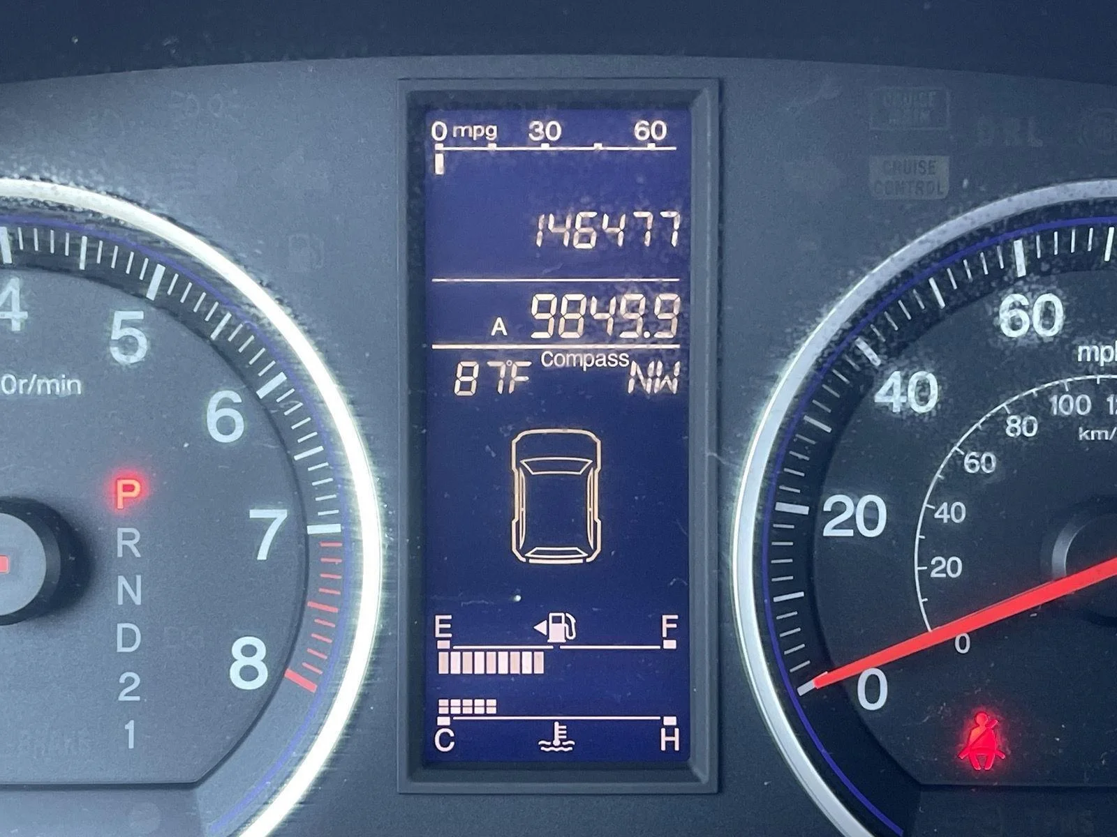 Used 2010 Royal Blue Pearl Honda EX image 8