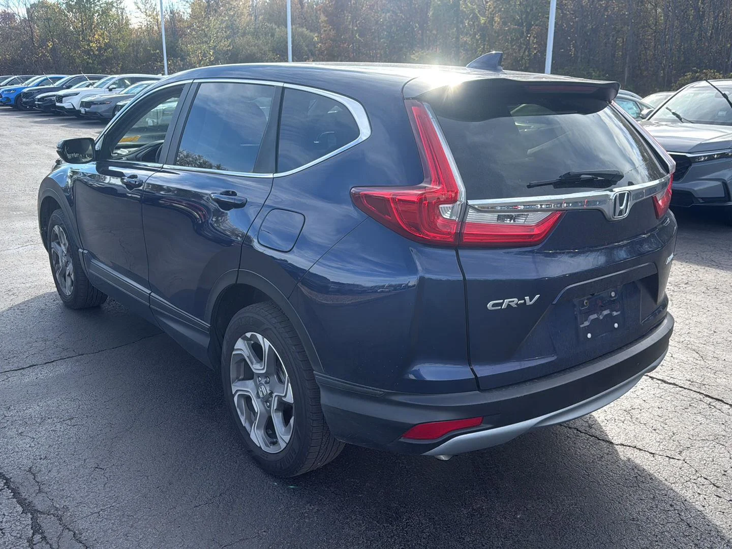 Used 2019 Obsidian Blue Pearl Honda EX-L image 9
